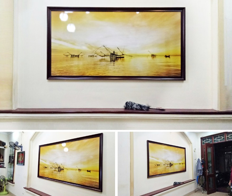 Cách Treo Tranh Âm Tường Xưởng Tranh Tuệ Dương Đẹp Và Hợp Phong Thủy image-1748276738190