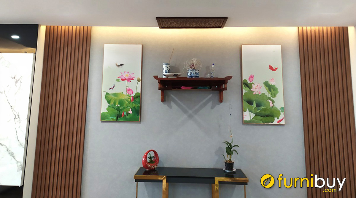 Cách Treo Tranh Bàn Thờ Tại Xưởng Tranh Tuệ Dương Chuẩn Phong Thủy image-1748277305913