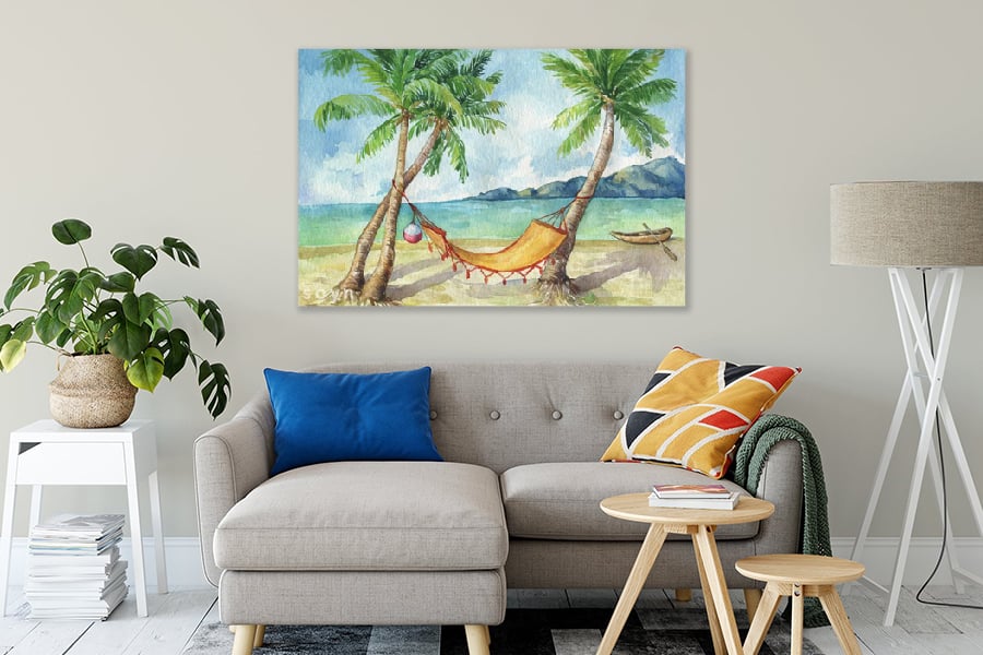 Cách Treo Tranh Bằng Đinh 3 Chân Tại Xưởng Tranh Tuệ Dương image-1748277281335