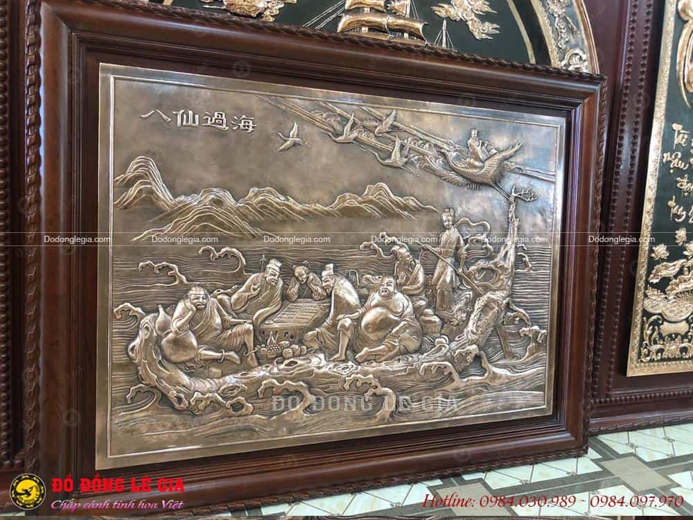 Cách Treo Tranh Bát Tiên Tại Xưởng Tranh Tuệ Dương Chuẩn Phong Thủy image-1748277430955