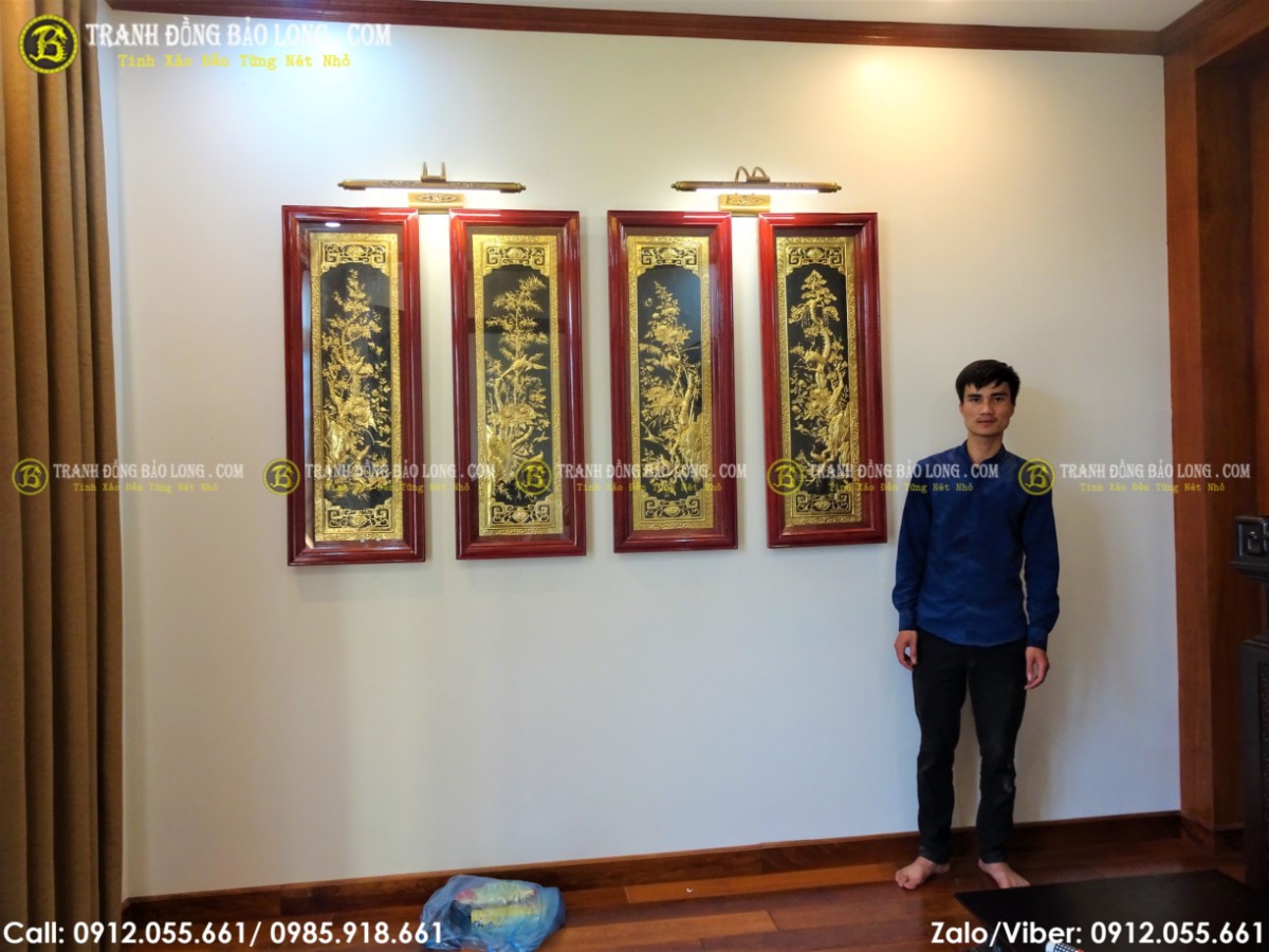 Cách Treo Tranh Bốn Mùa Tại Xưởng Tranh Tuệ Dương Chuẩn Phong Thủy image-1748277067091
