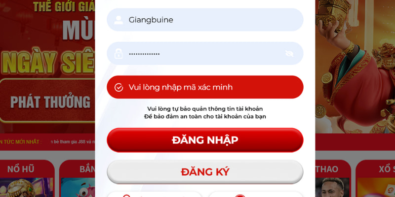 Hướng Dẫn Đăng Nhập J88 Nhanh Chóng Và An Toàn Nhất 2025 image-1748533810025
