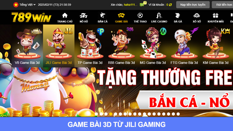Jili Game Bài 3D: Trải Nghiệm Đỉnh Cao Trong Thế Giới Ảo image-1748534412866