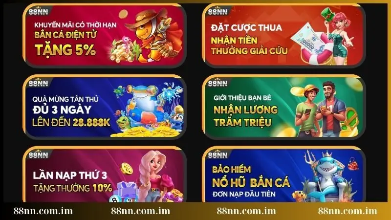 Khuyến Mãi 88NN: Cơ Hội Vàng Không Thể Bỏ Lỡ image-1747674103083