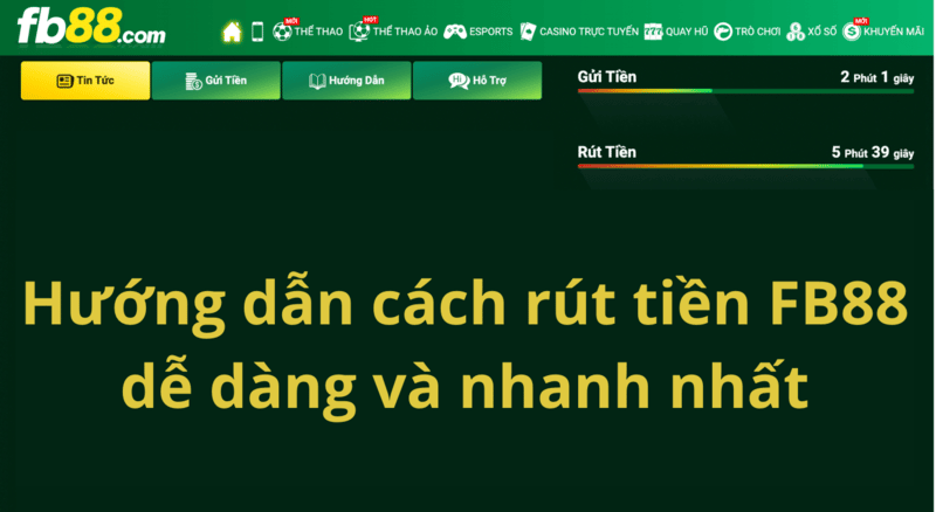 Rút Tiền Fb88: Hướng Dẫn Chi Tiết Và Nhanh Chóng Nhất image-1748534012196