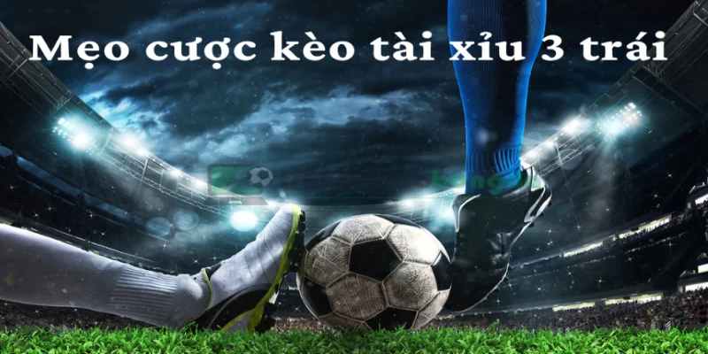 Kèo Tài Xỉu 3 Trái: Cách Hiểu, Cách Chơi Và Chiến Lược Thắng Lớn image-1749475083381