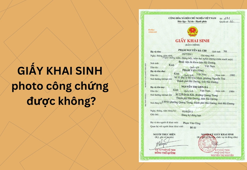 Giấy Khai Sinh Bản Photo Có Được Không? Giải Đáp Từ TimChuyenBay.com image-1753112513965