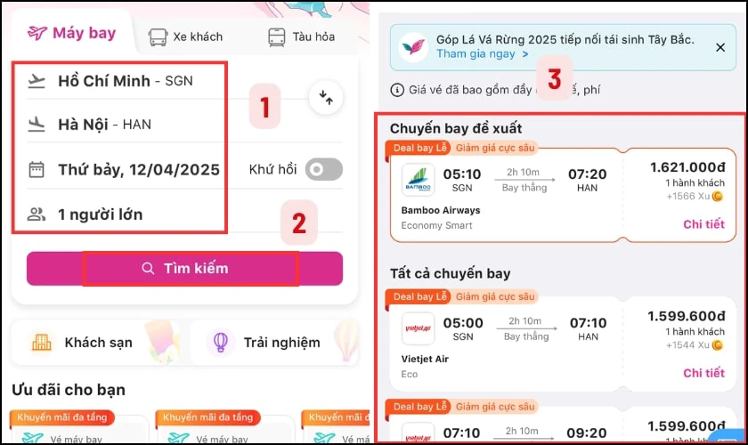 Vì Sao Giá Vé Trên Mạng Thấp Hơn Giá Tại Quầy? Giải Đáp Từ Tìm Chuyến Bay image-1753114932403